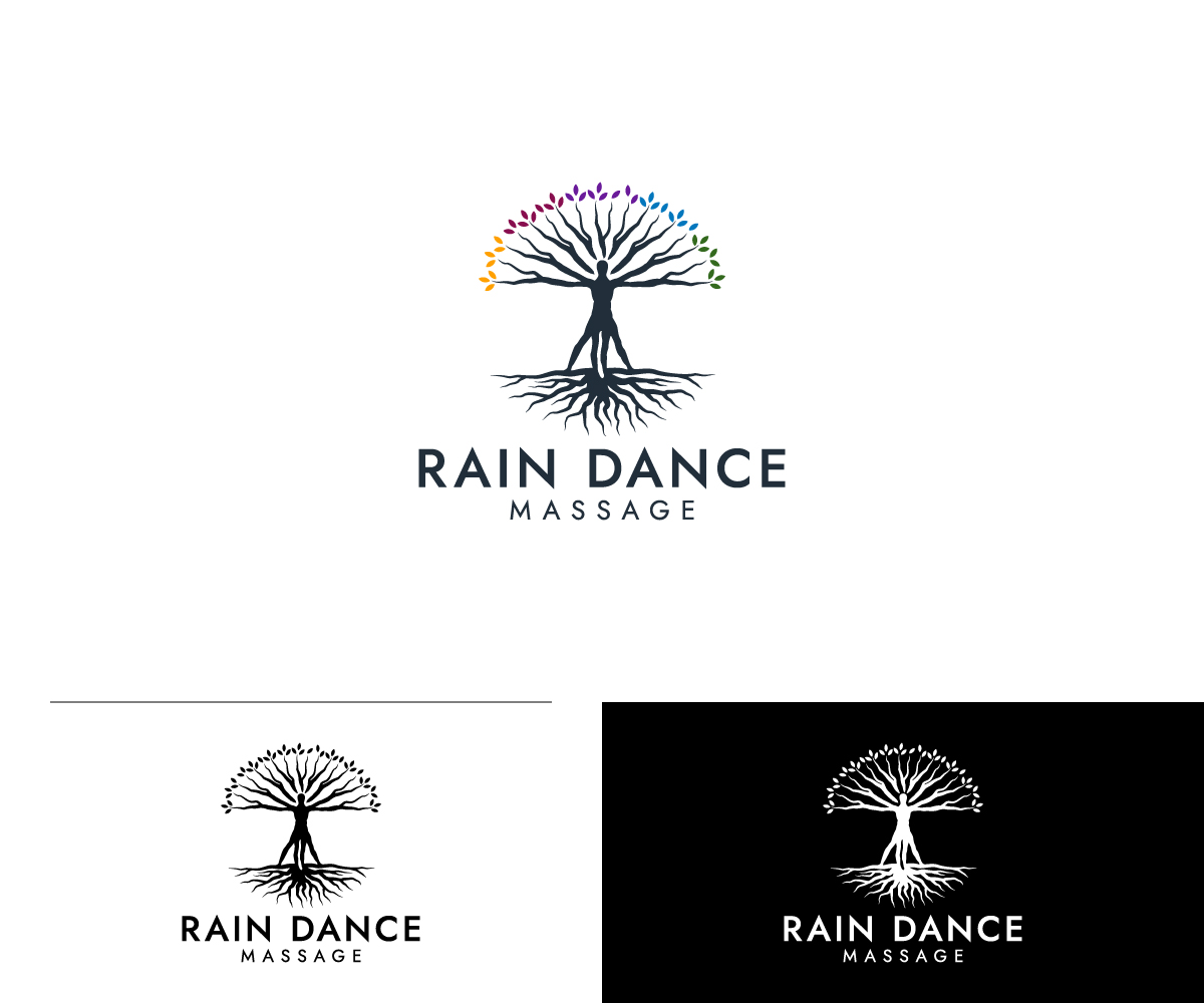 Logo Design by WahyuHMD for Rain Dance Massage | Design #28472182