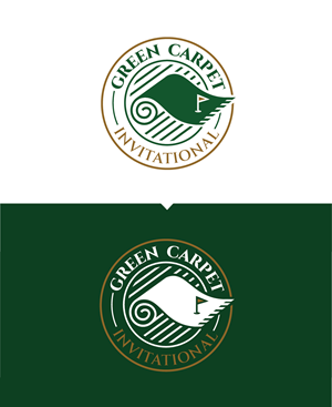 Green Carpet Invitational | Logo Design by LaGregz