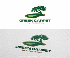 Green Carpet Invitational | Logo Design by alkaline