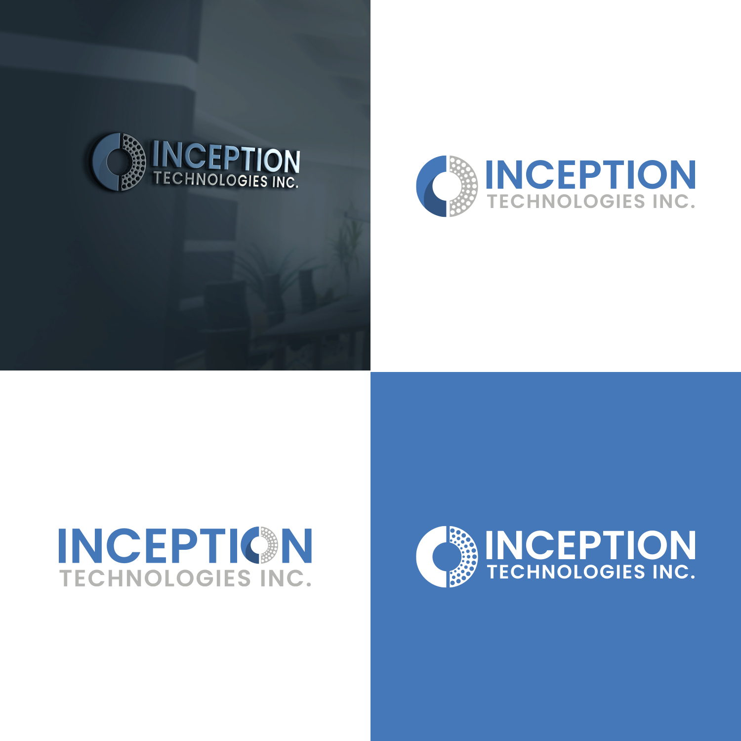 Logo Design by Go4Logo for Inception Technologies Inc. | Design #28478221