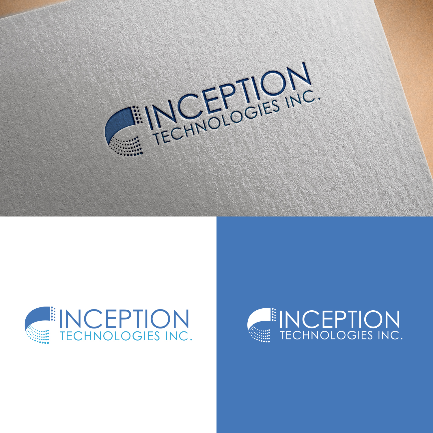 Logo Design by Go4Logo for Inception Technologies Inc. | Design #28483762