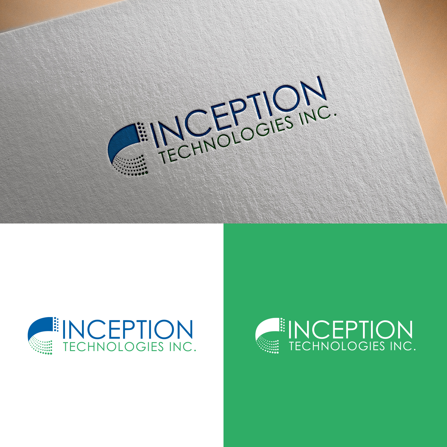 Logo Design by Go4Logo for Inception Technologies Inc. | Design #28483763