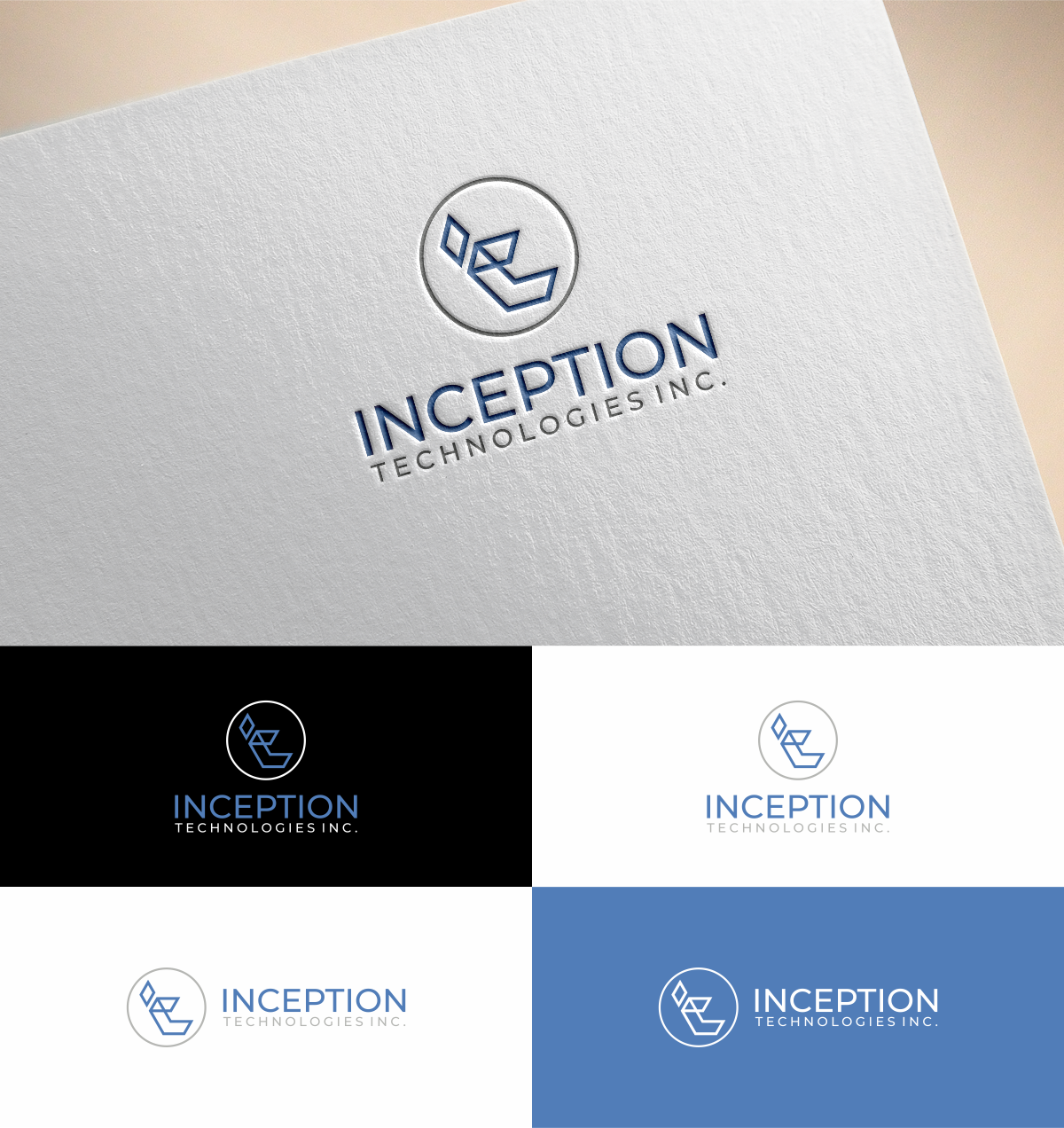 Logo Design by MKR for Inception Technologies Inc. | Design #28473392