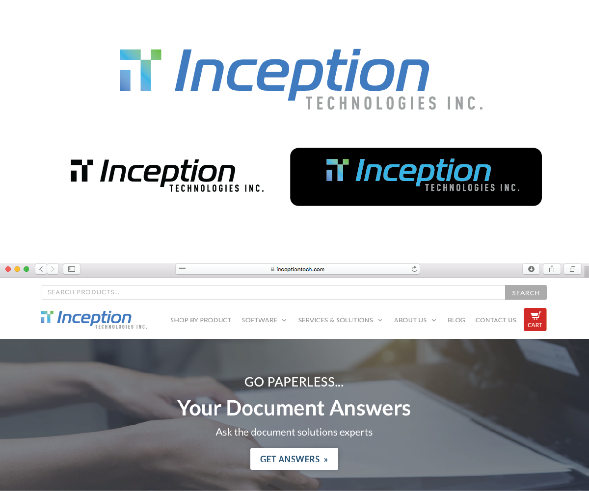 Logo Design by SWC Creative for Inception Technologies Inc. | Design #28501756