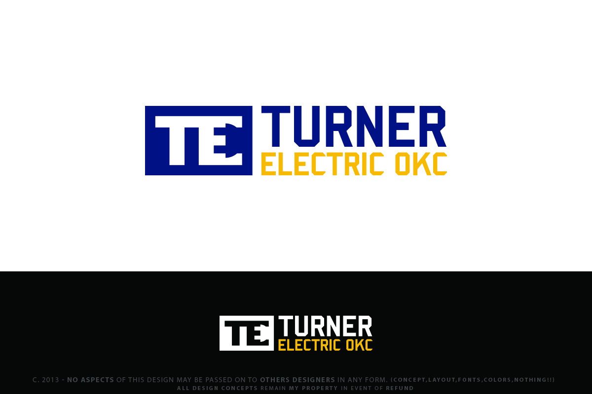 Logo Design by Senseless for Turner Electric OKC | Design #3073957