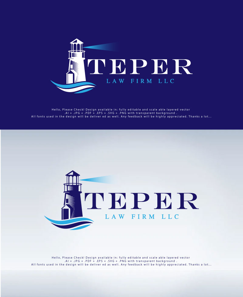 Logo Design by Cliping_path for Teper Law Firm LLC | Design #28476919