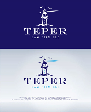 Logo Design by Cliping_path for Teper Law Firm LLC | Design: #28476924