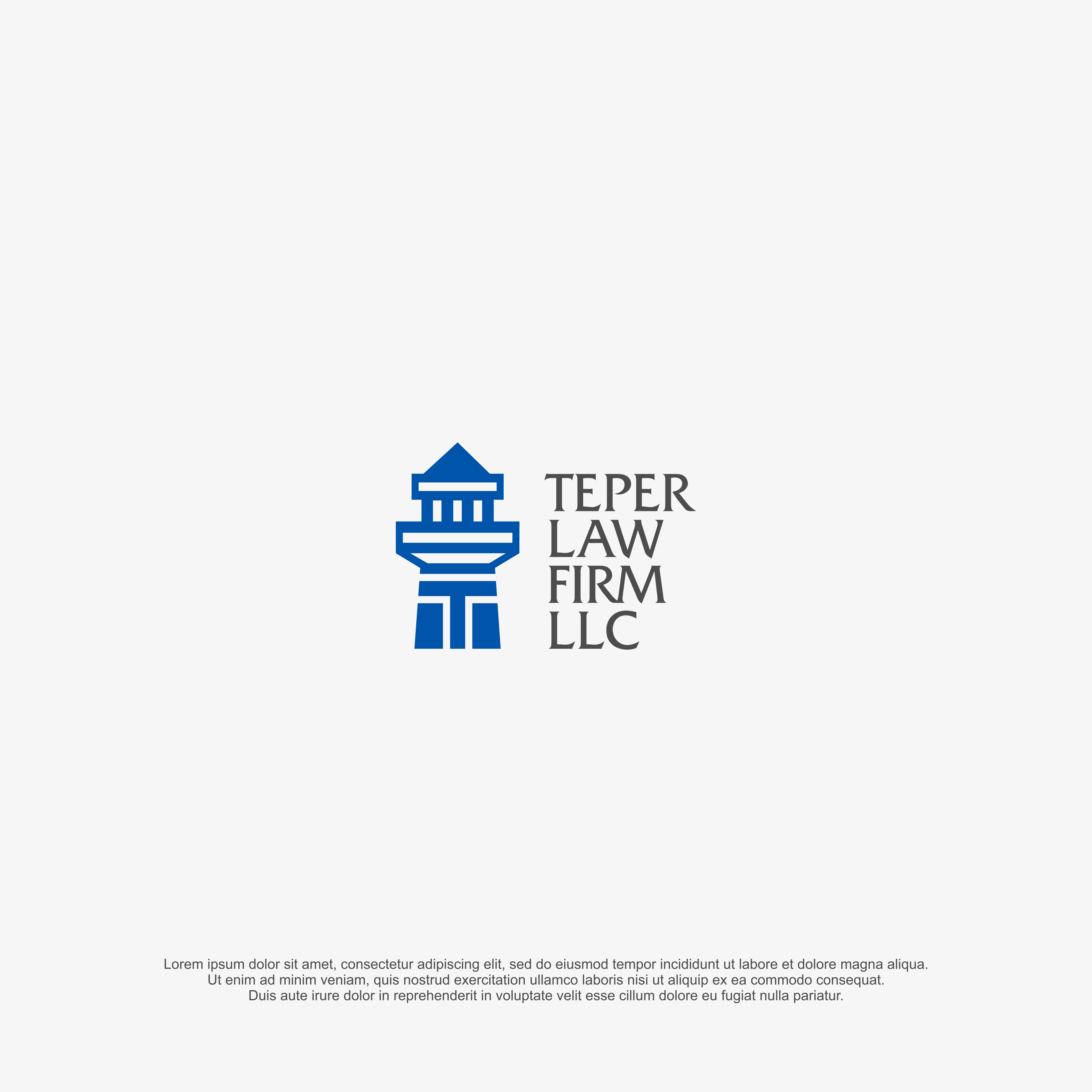 Logo Design by R!CKY for Teper Law Firm LLC | Design #28488056