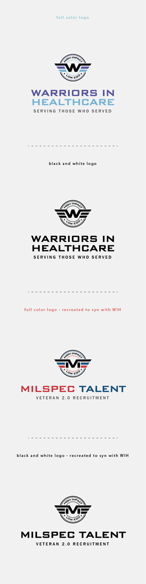 Logo Design by Lammy for MilSpec Talent | Design #28497308