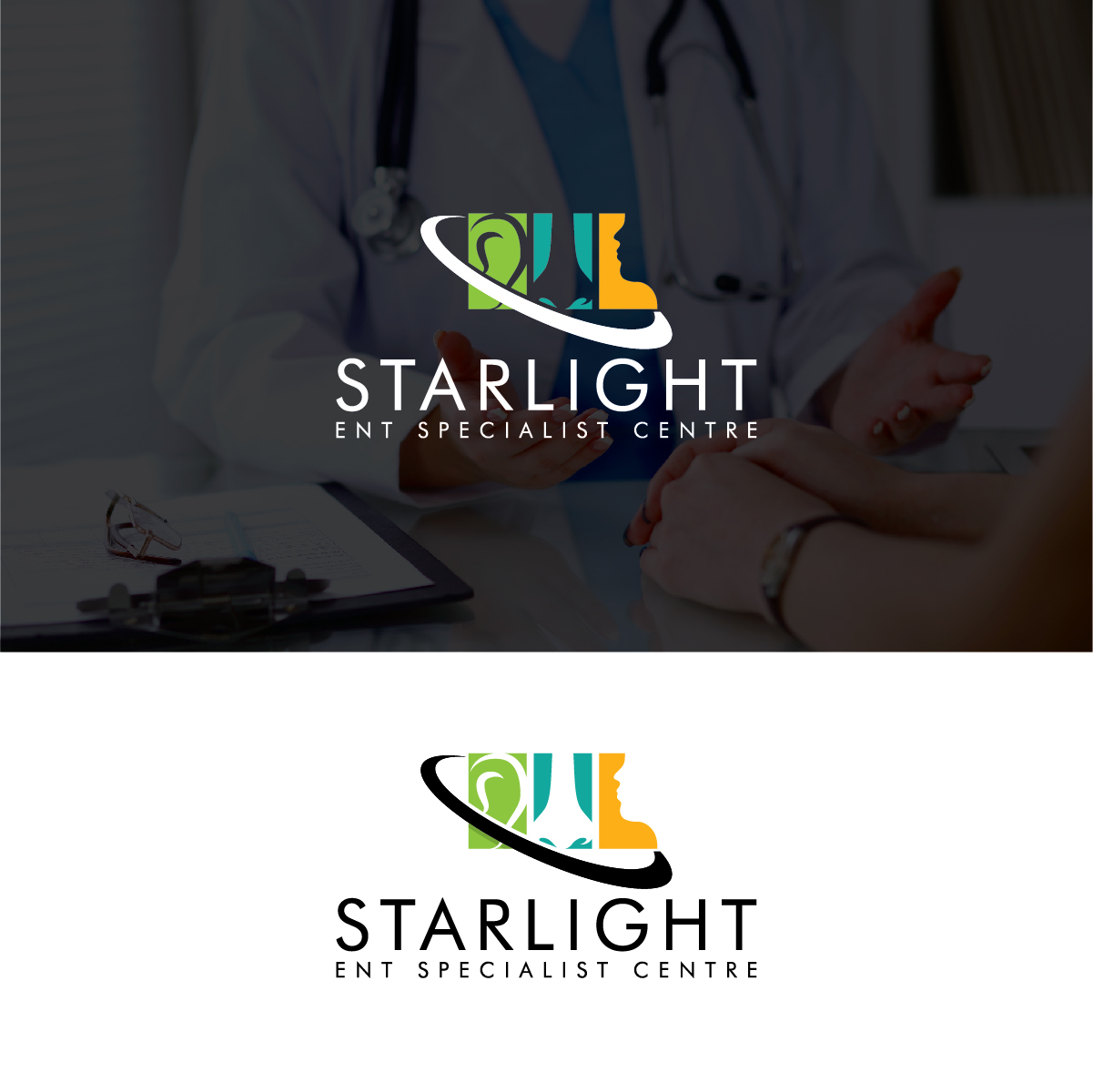 Diseño de Logo por Deziners Zone para Starlight ENT Specialists | Diseño #28482967