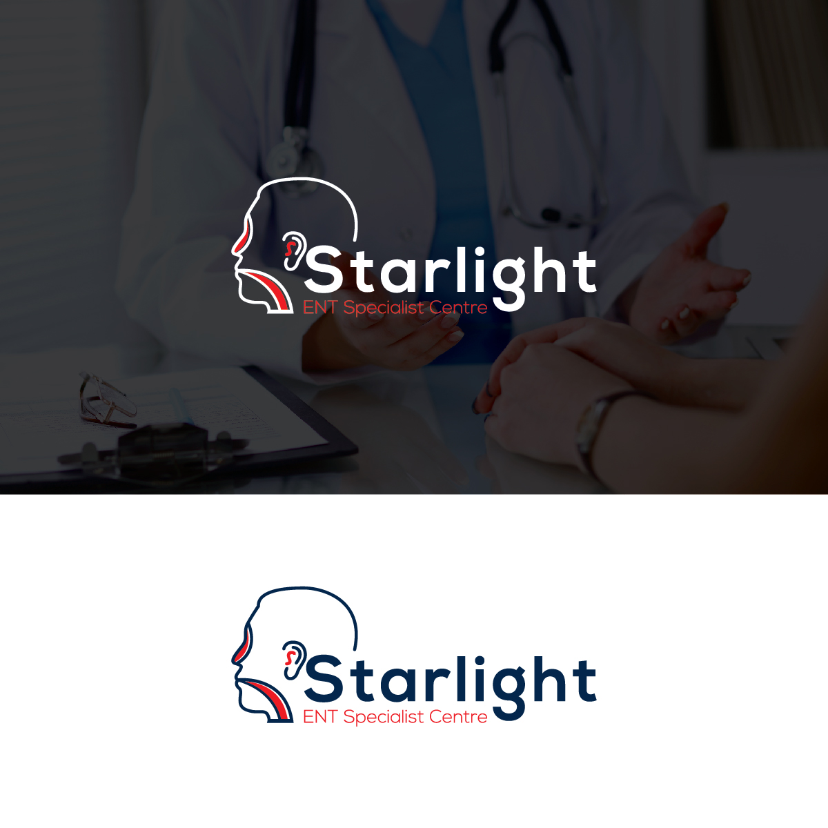 Logo-Design von Deziners Zone für Starlight ENT Specialists | Design #28482968