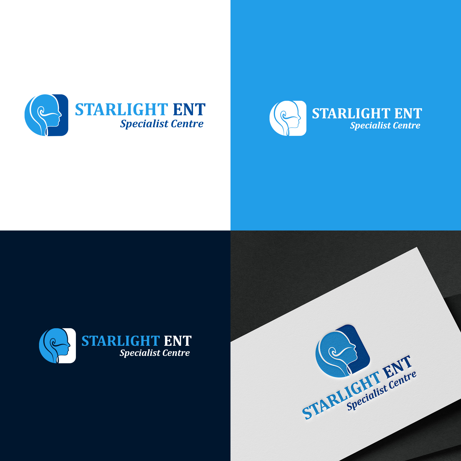 Diseño de Logo por NZ Creatives para Starlight ENT Specialists | Diseño #28495134
