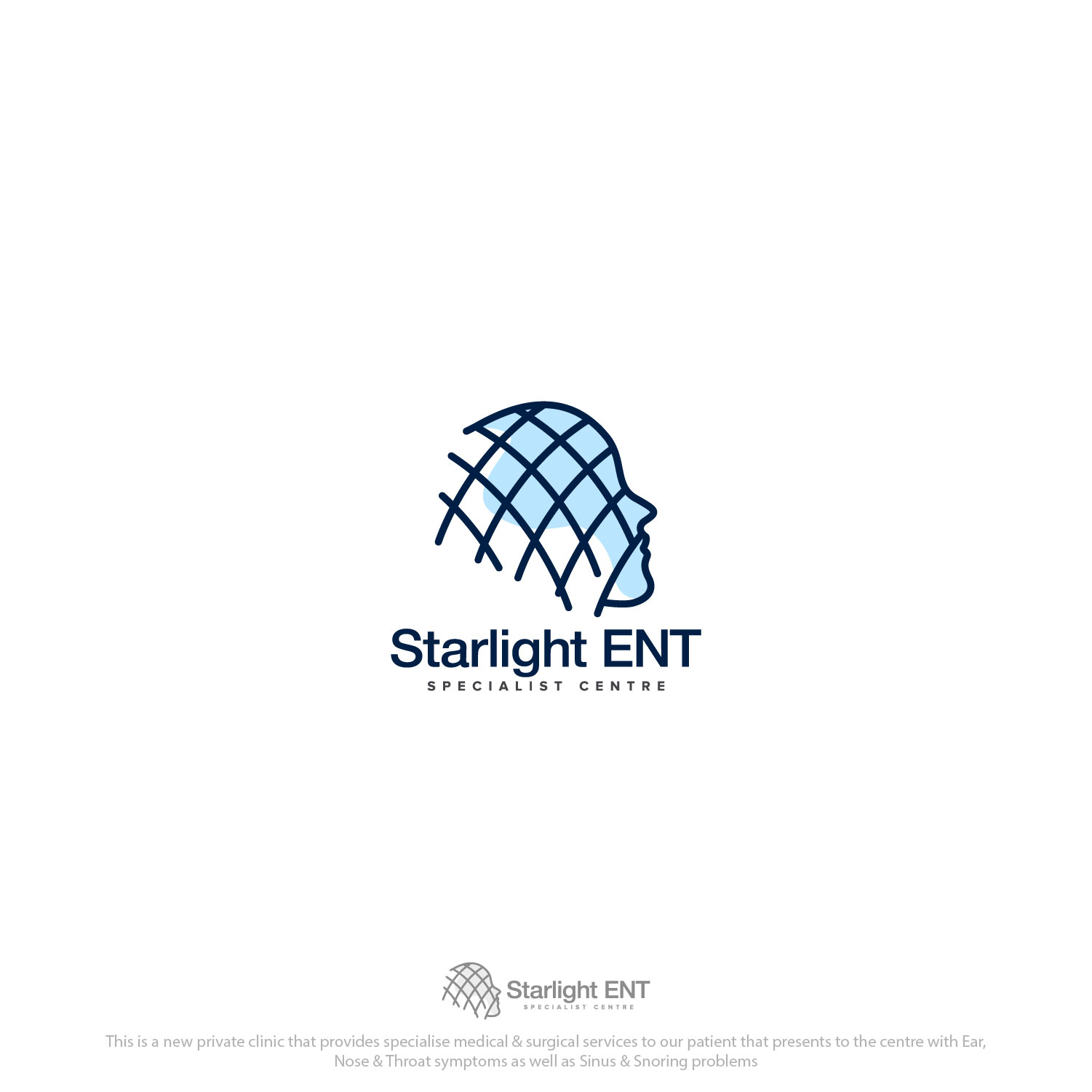 Diseño de Logo por 4tech services para Starlight ENT Specialists | Diseño #28477596