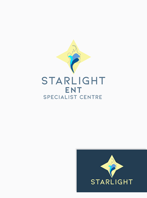 Logo Design by Ana Gocheva for Starlight ENT Specialists | Design #28480352