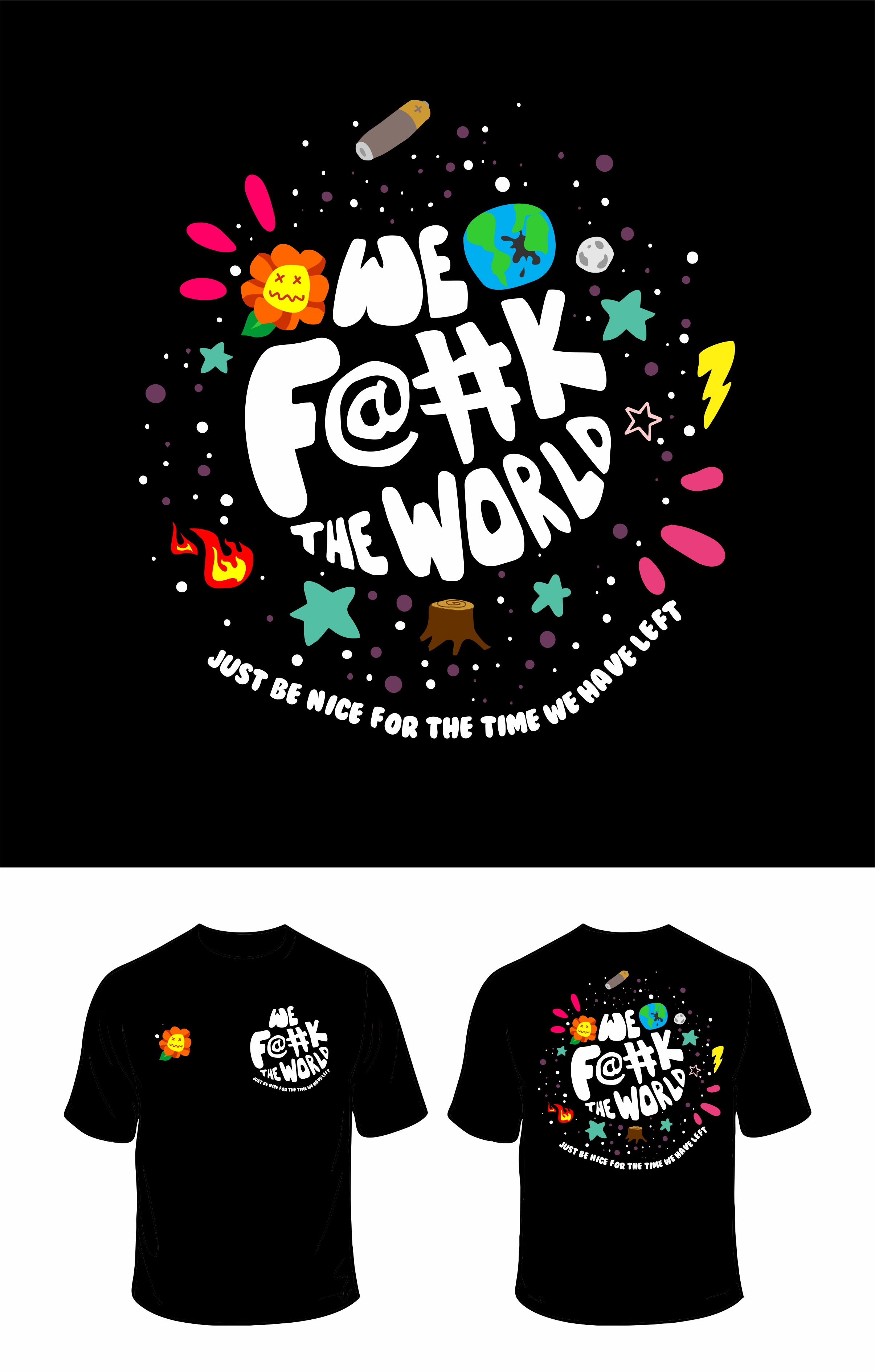 Apparel Design by GRAFITY_dg for World On Fire Clothing | Design #28490736