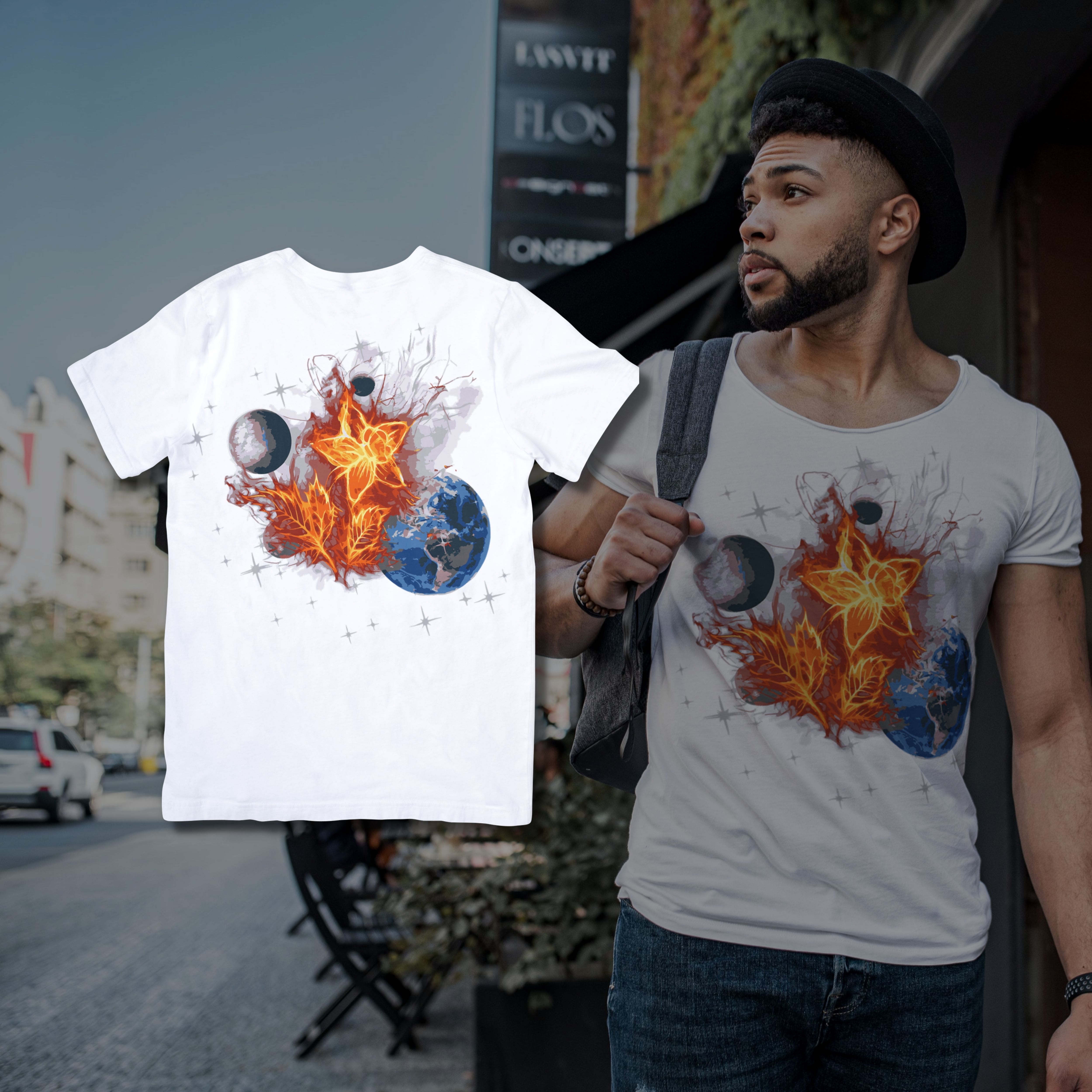 Diseño de Vestimenta por itsmedsalah para World On Fire Clothing | Diseño #28498154