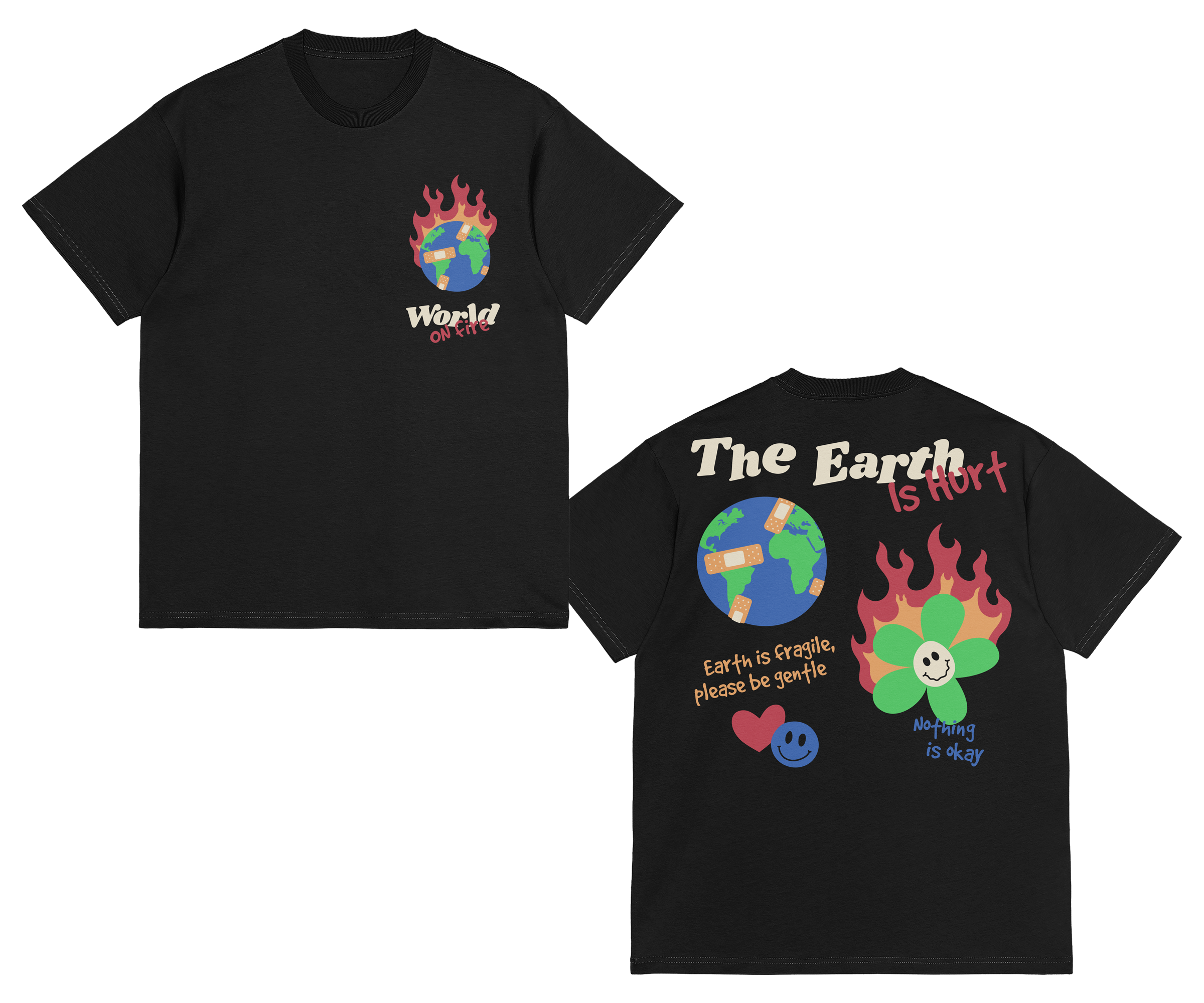 Apparel Design by zkree for World On Fire Clothing | Design #28501371