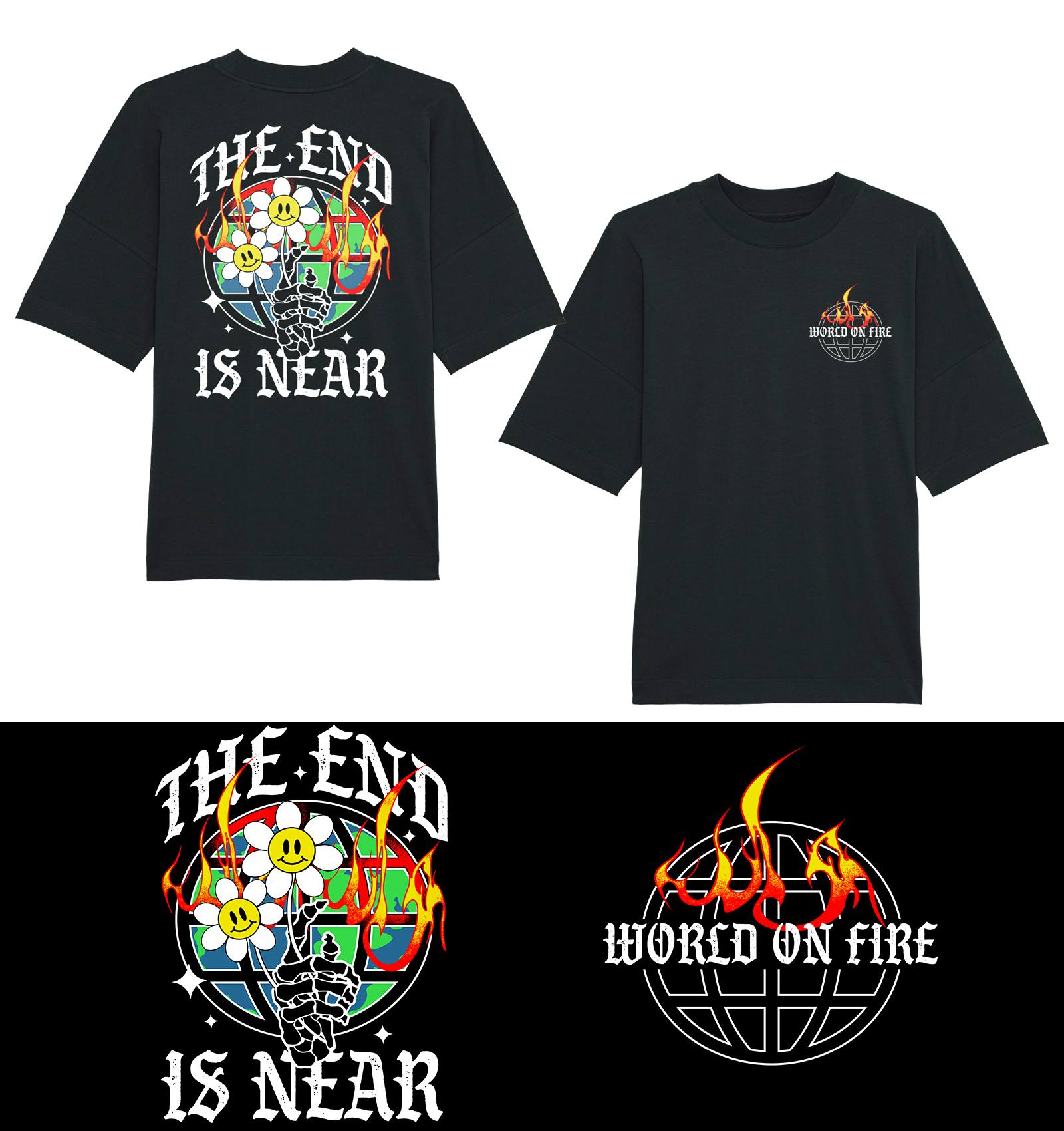 Apparel Design by Heydale for World On Fire Clothing | Design #28487064