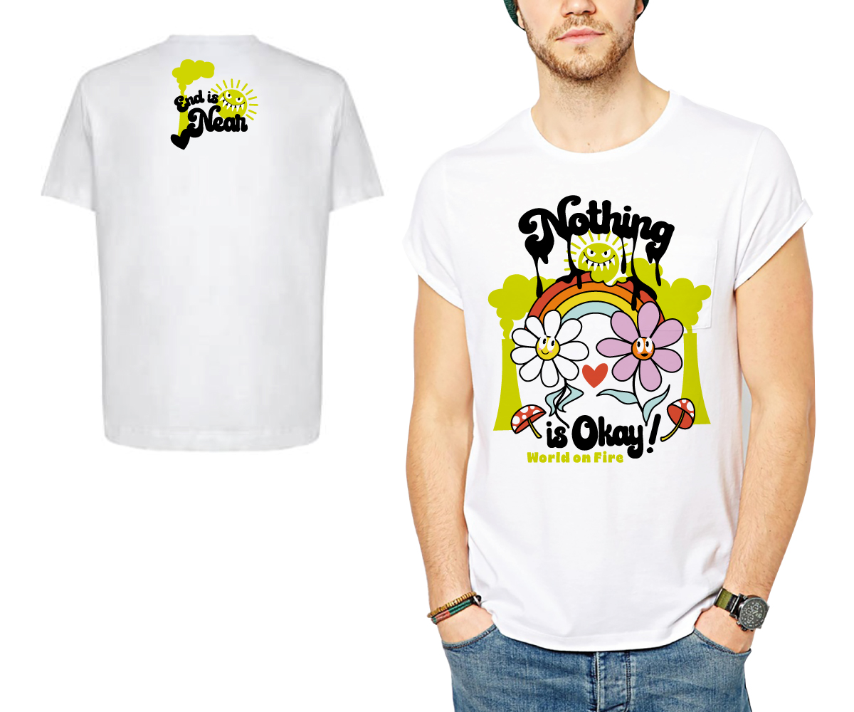 Apparel Design by Whitebread for World On Fire Clothing | Design #28501357