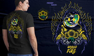 Apparel Design by Steadybydesign for World On Fire Clothing | Design #28487876