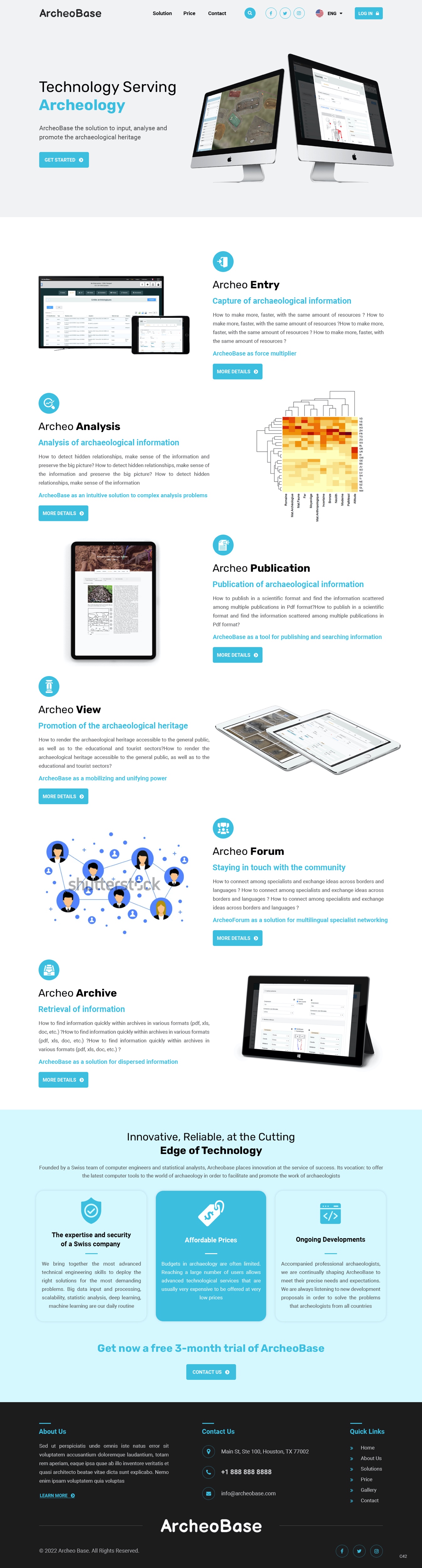 Web Design by pb for AnalyticBase Sàrl | Design #28485922