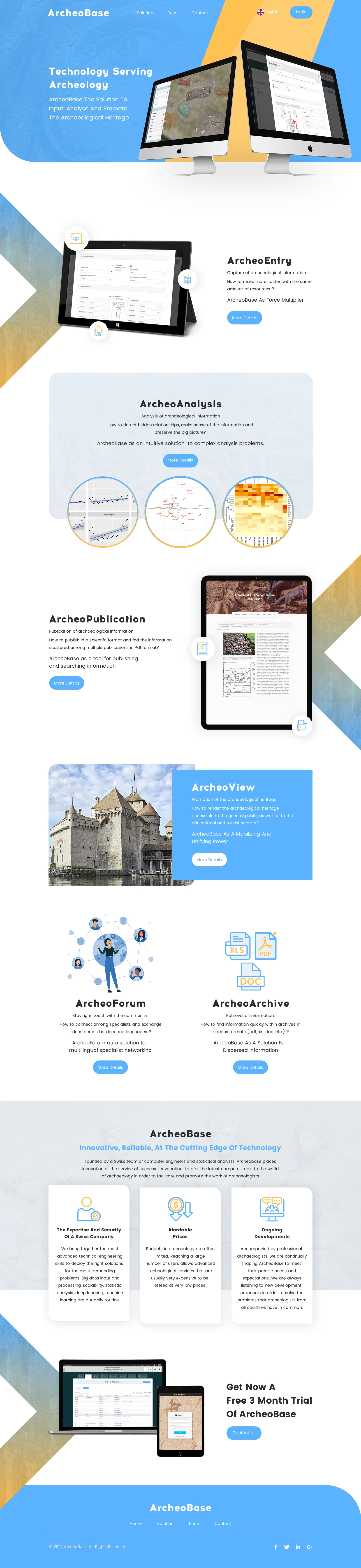 Web Design par Sbss pour AnalyticBase Sàrl | Design #28490423