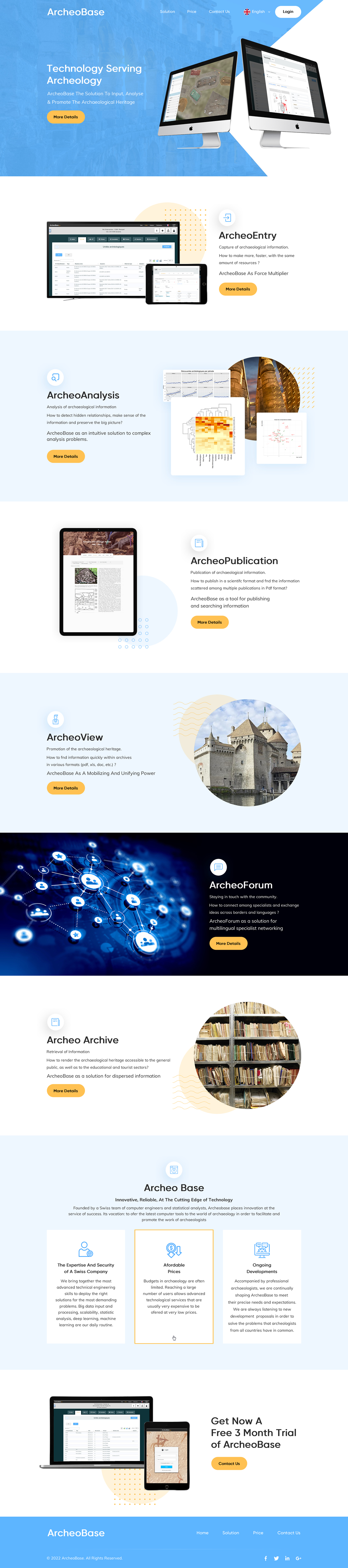 Web Design par Sbss pour AnalyticBase Sàrl | Design #28494391