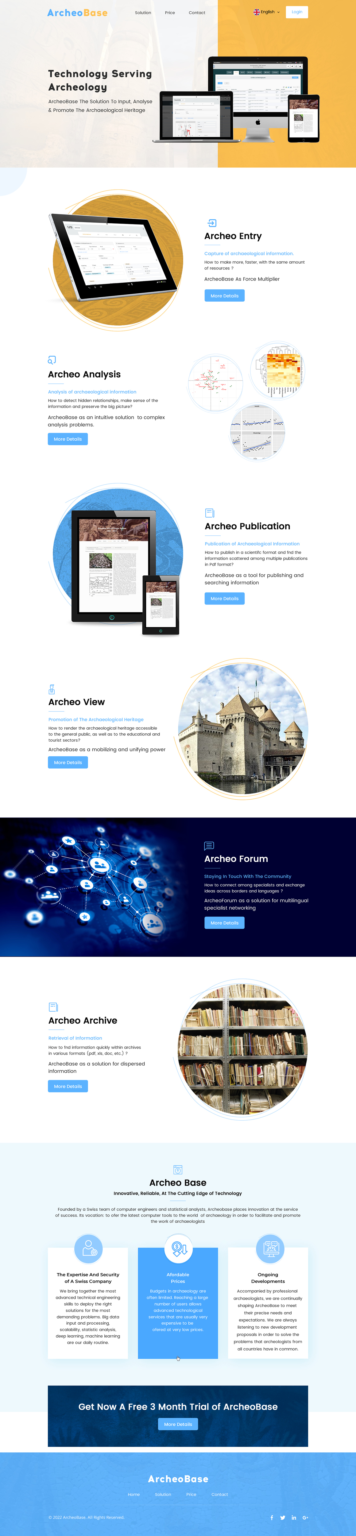 Web Design by Sbss for AnalyticBase Sàrl | Design #28495070