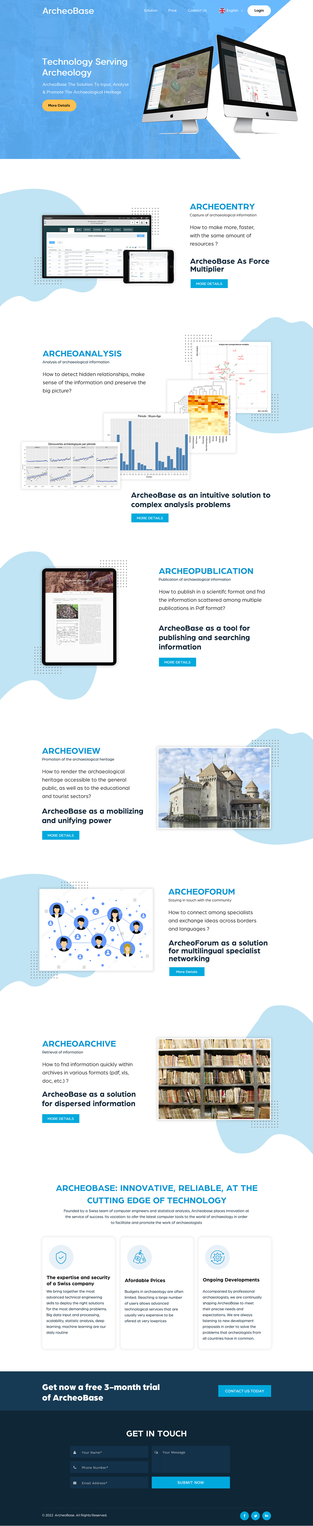 Web Design by Sbss for AnalyticBase Sàrl | Design #28495081