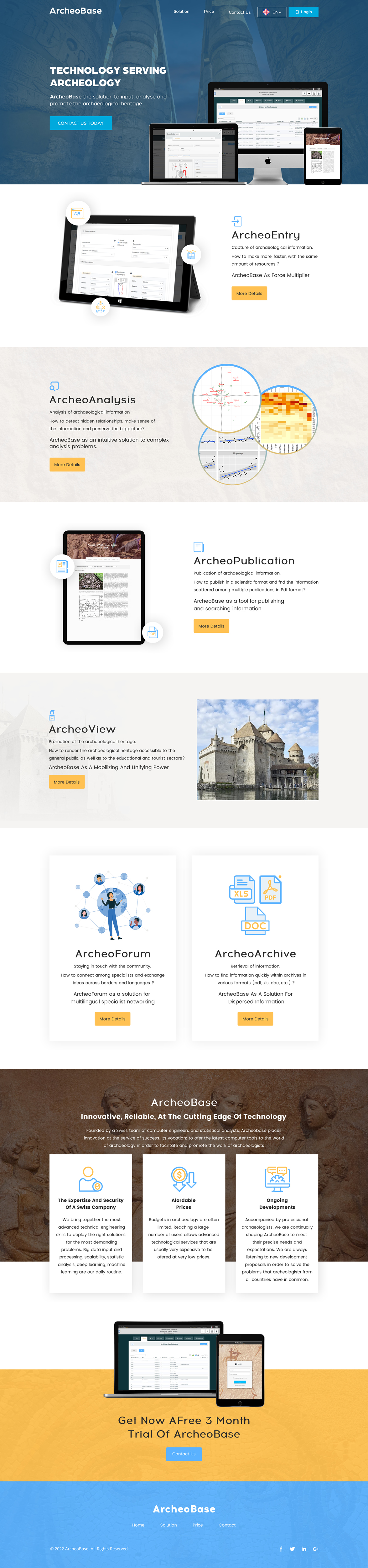 Web Design by Sbss for AnalyticBase Sàrl | Design #28495083