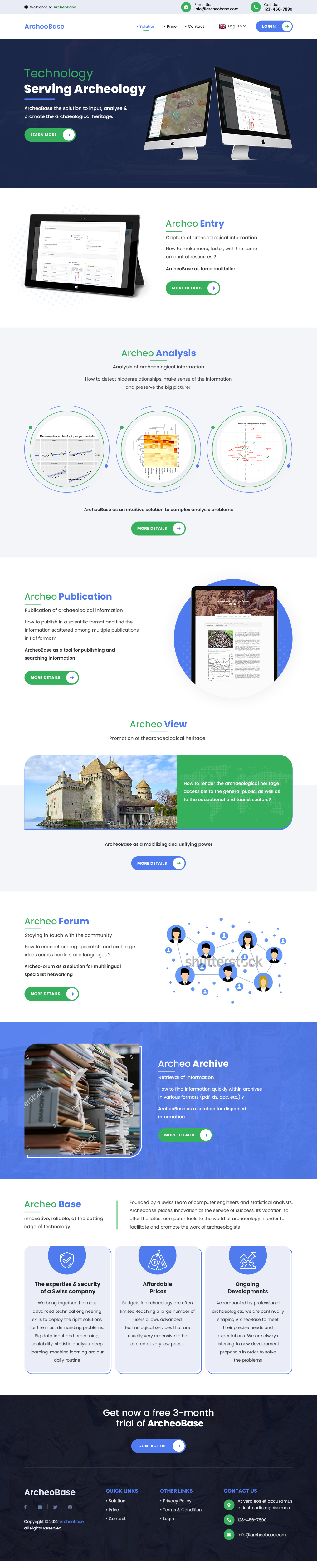 Web Design par sai.designer87 pour AnalyticBase Sàrl | Design #28489186