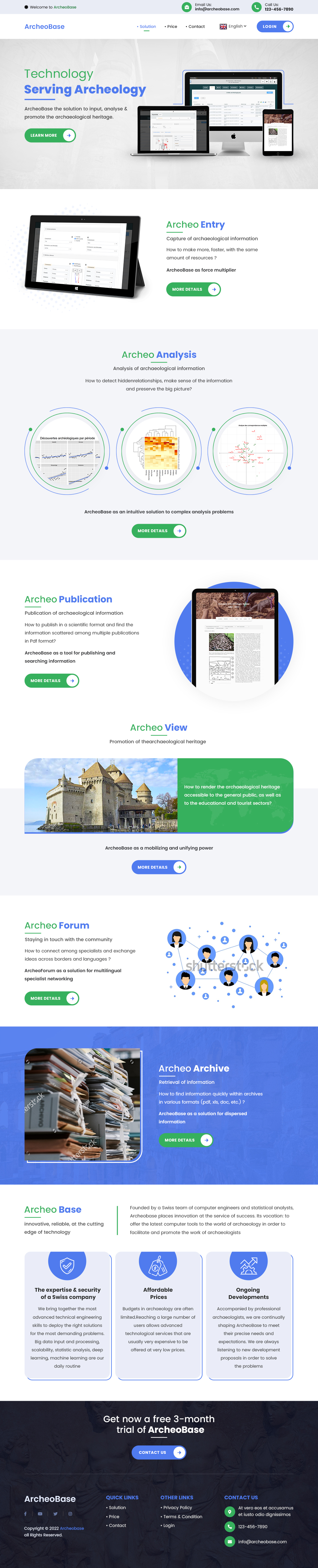 Web Design by sai.designer87 for AnalyticBase Sàrl | Design #28489187