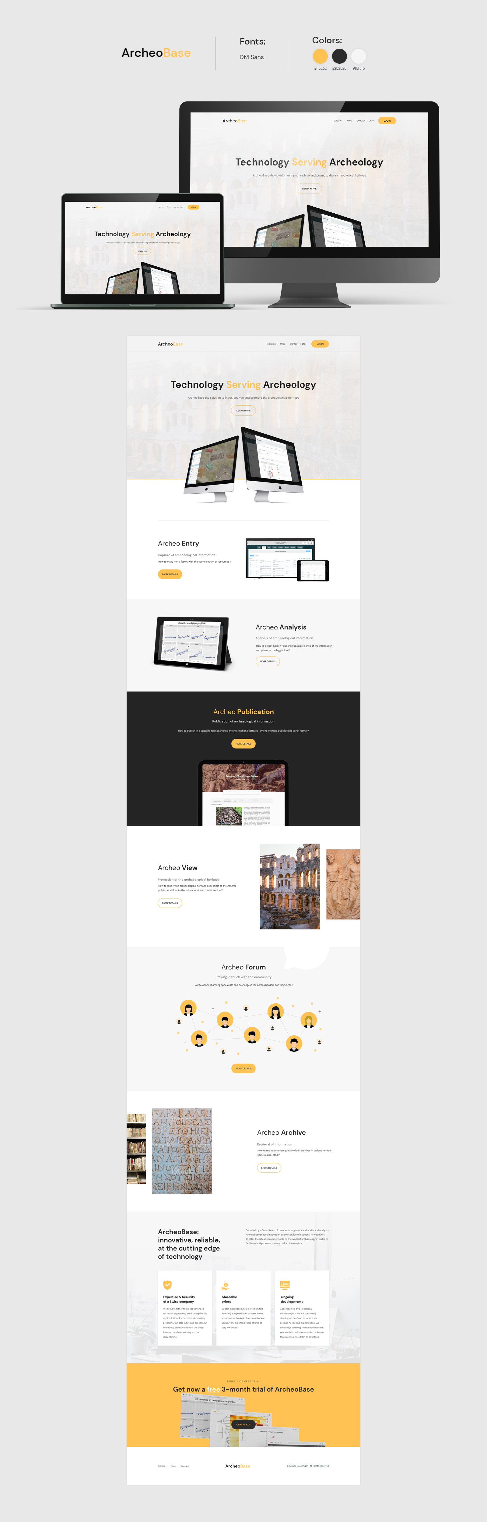 Web Design by PP² for AnalyticBase Sàrl | Design #28493506