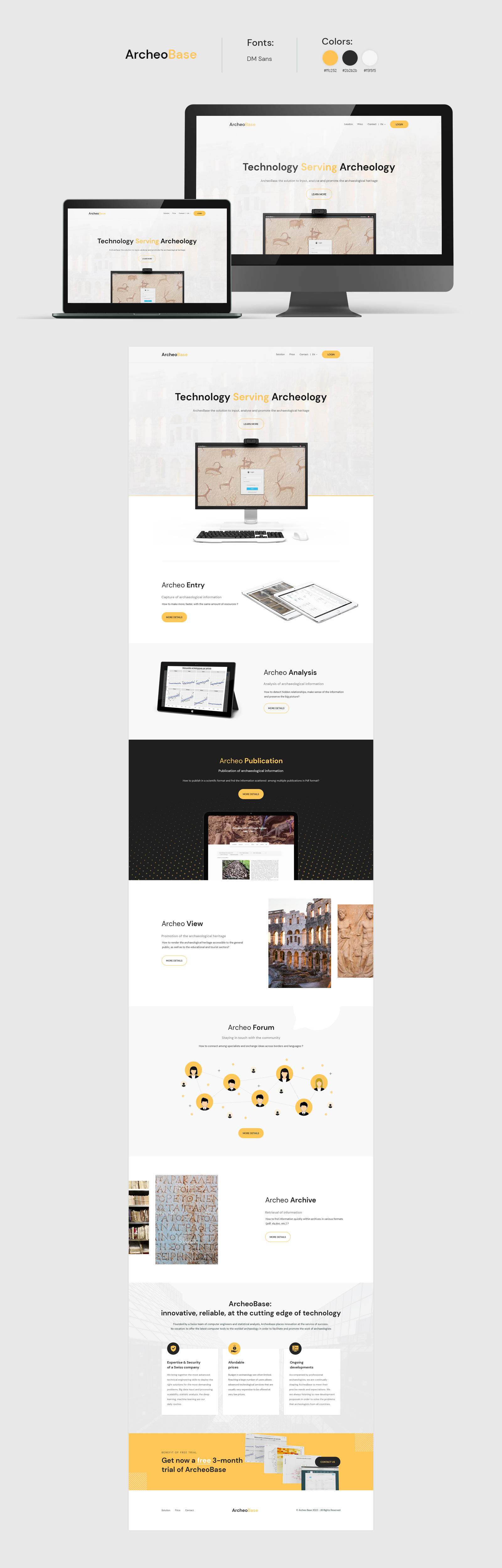 Web Design by PP² for AnalyticBase Sàrl | Design #28493507