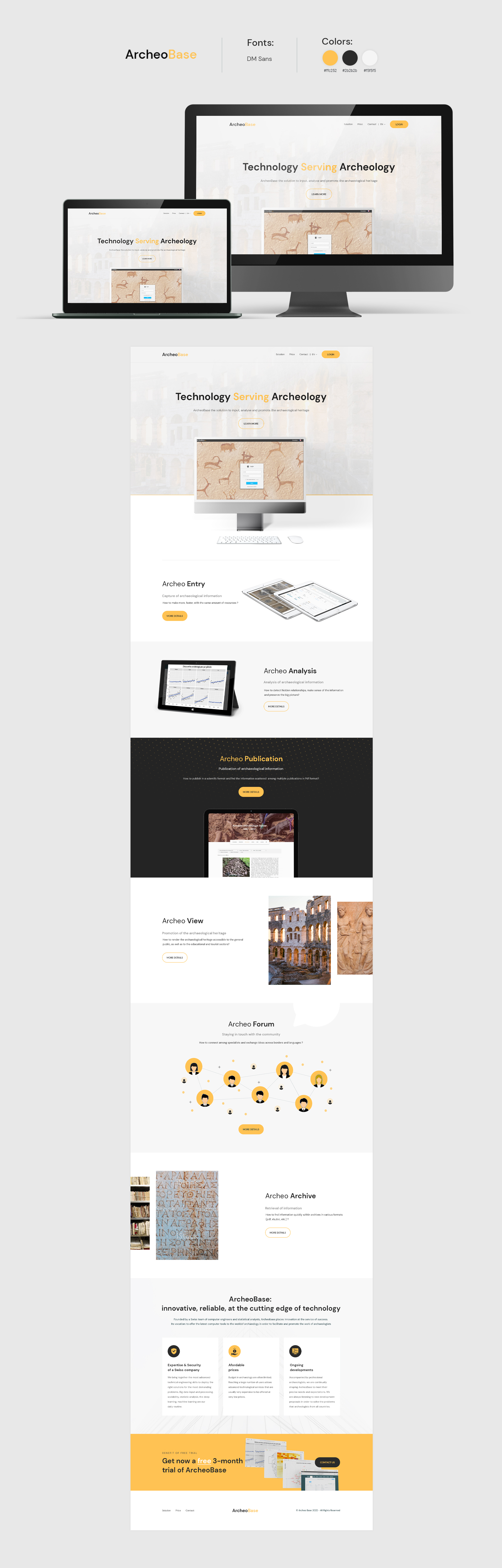 Web Design by PP² for AnalyticBase Sàrl | Design #28493513