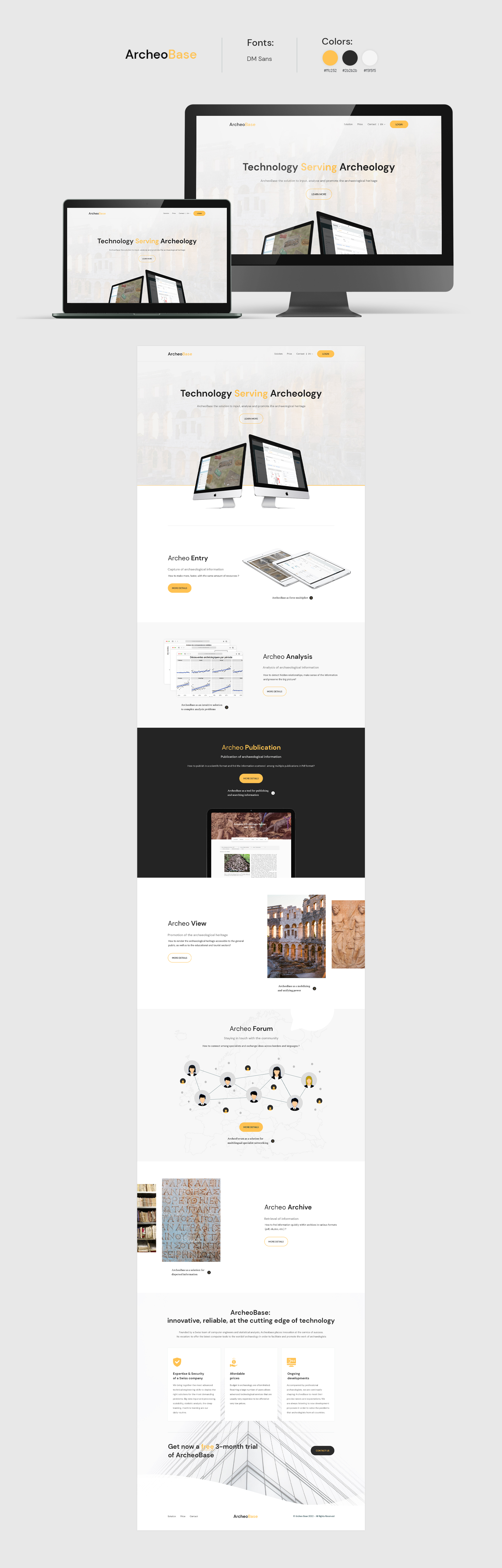 Web Design by PP² for AnalyticBase Sàrl | Design #28496373