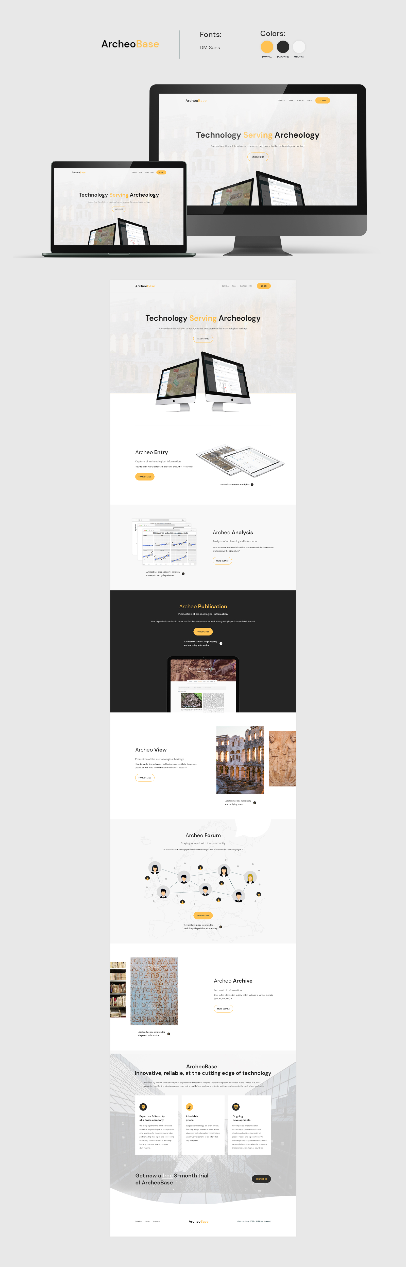 Web Design by PP² for AnalyticBase Sàrl | Design #28496374