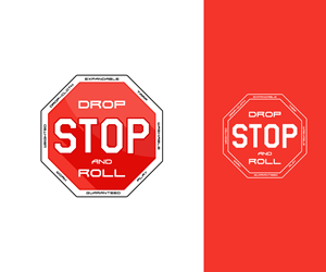 Drop  Stop and Roll or drop stop and roll | Diseño de Logo por lionx