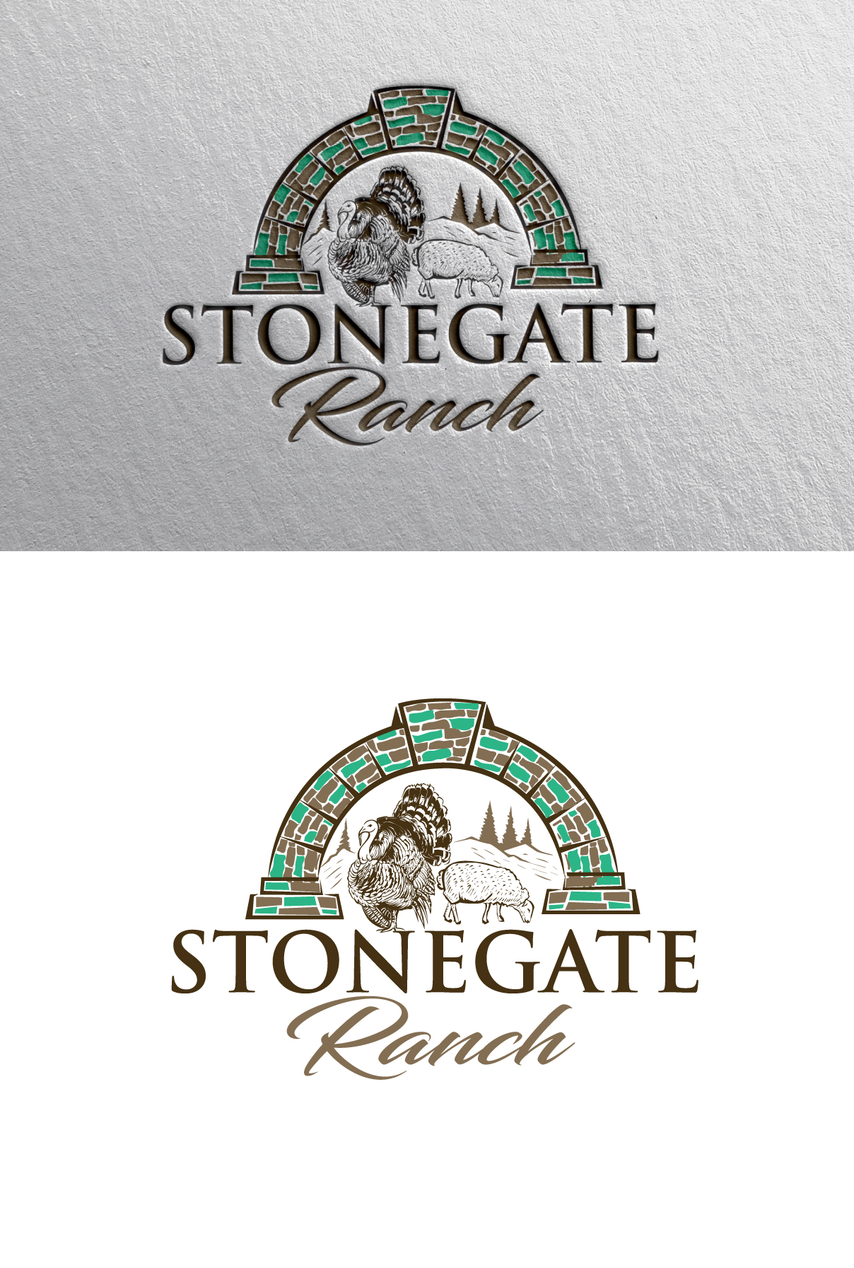 Logo-Design von LogoPoko für Stonegate Ranch | Design #28489421