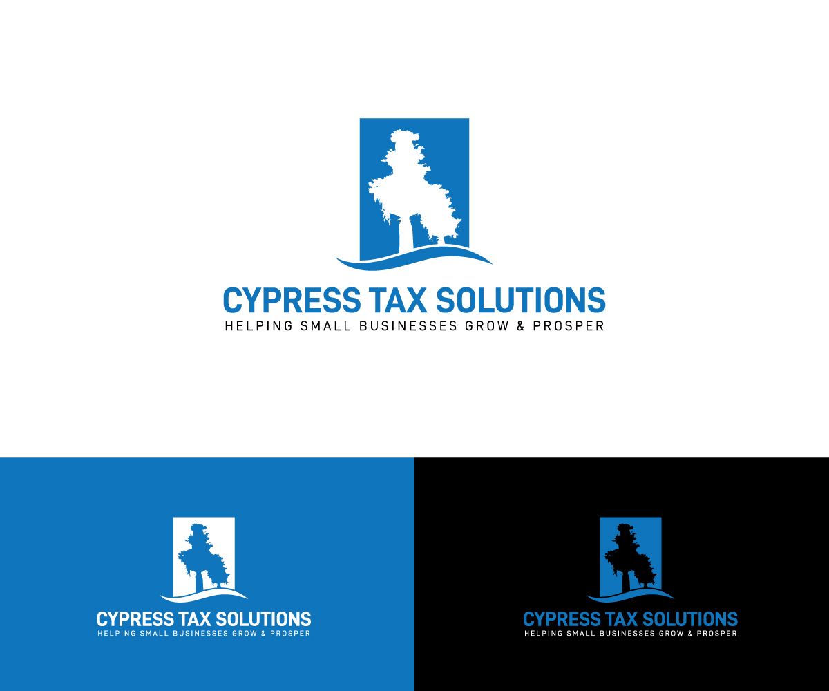 Logo Design by Kavth for Cypress Tax Solutions, LLC | Design #28512483