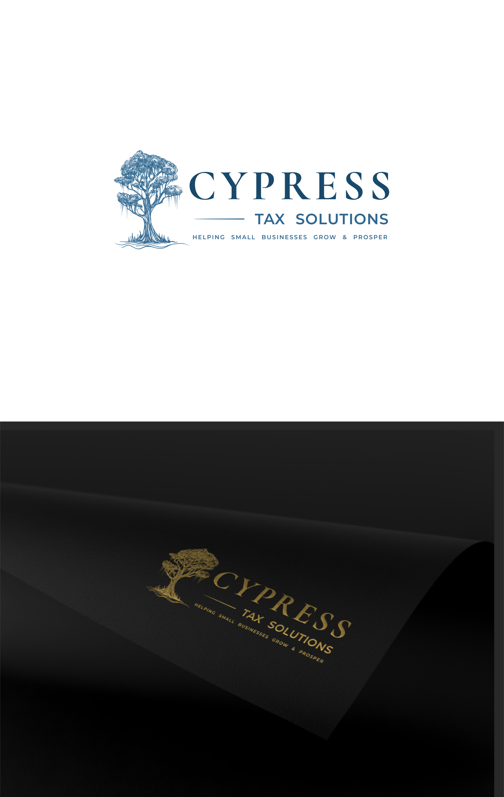 Logo Design by *mary for Cypress Tax Solutions, LLC | Design #28488736