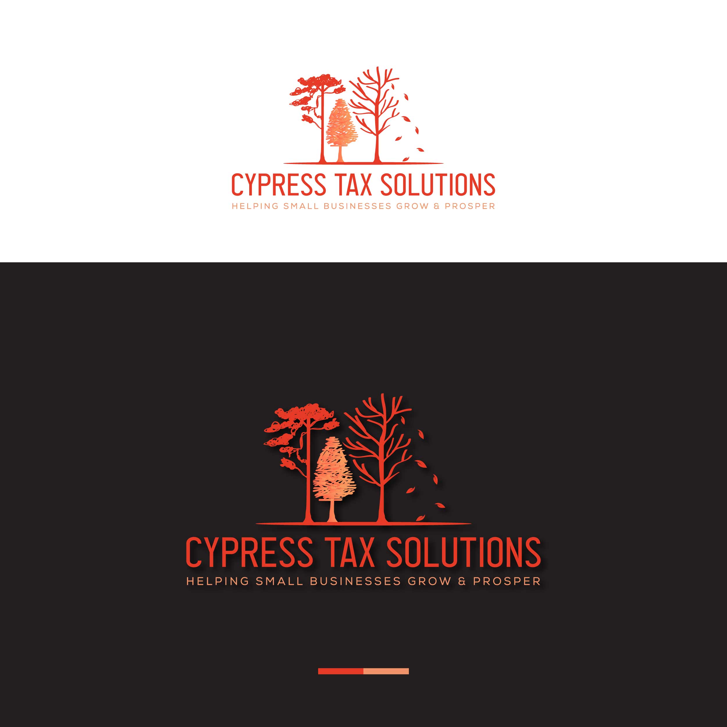 Logo Design by creative.bugs for Cypress Tax Solutions, LLC | Design #28488129