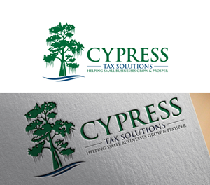 Logo Design by CHAN GRFX for Cypress Tax Solutions, LLC | Design: #28528431