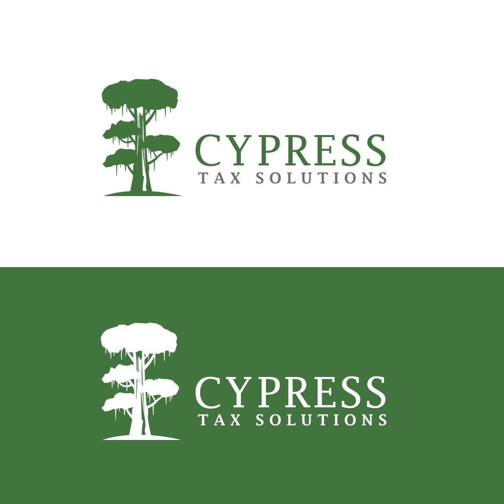 Logo-Design von Elisa Davis für Cypress Tax Solutions, LLC | Design #28487817
