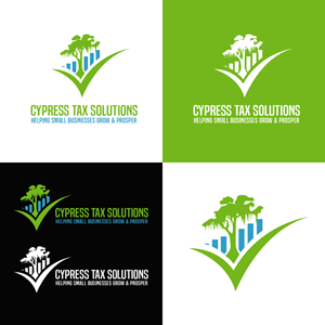 Logo Design by Indra Mahendra for Cypress Tax Solutions, LLC | Design #28535182