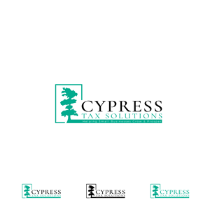 Logo Design by UMBRA Designs for Cypress Tax Solutions, LLC | Design: #28490419