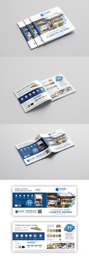 Brochure Design by Design Motion for Sun Control Retractable Shades | Design: #28503415