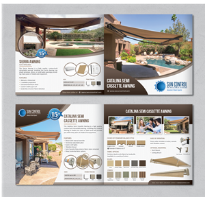 Brochure needed for our updated Retractable Catalina Awning | Design de Brochure par alex989