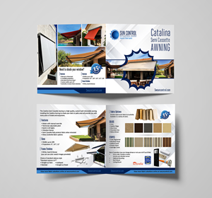 Diseño de Brochure por Deziners Zone para Sun Control Retractable Shades | Diseño: #28507240