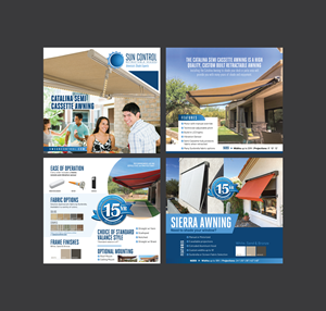 Diseño de Brochure por Benson M. para Sun Control Retractable Shades | Diseño: #28513642